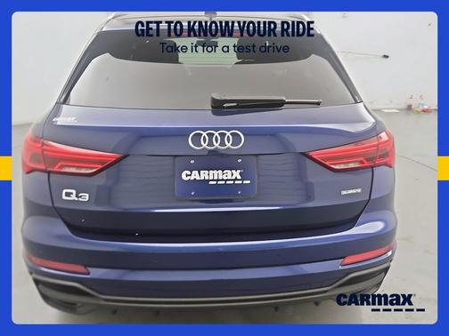 Blue 2022 Audi Q3 S-Line Premium Plus
