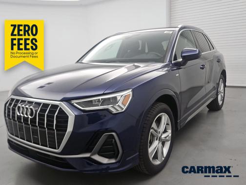 Blue 2022 Audi Q3 S-Line Premium Plus