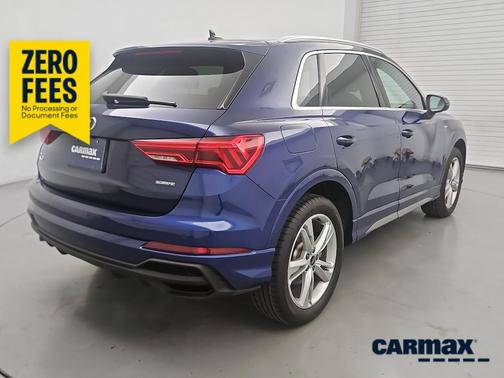 Blue 2022 Audi Q3 S-Line Premium Plus
