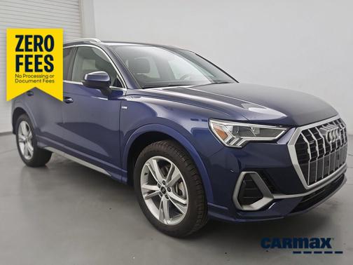 Blue 2022 Audi Q3 S-Line Premium Plus