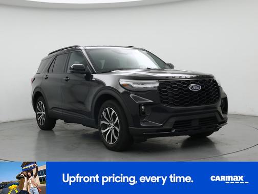 Black 2025 Ford Explorer ST-Line