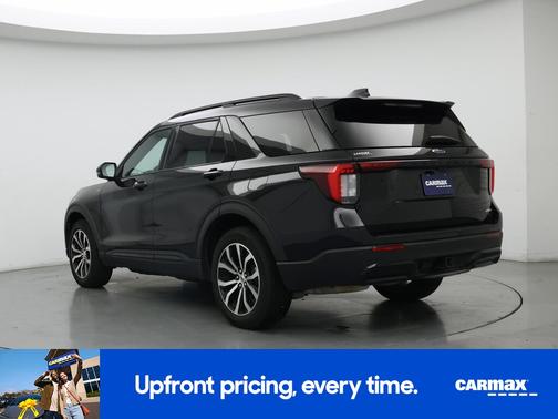 Black 2025 Ford Explorer ST-Line