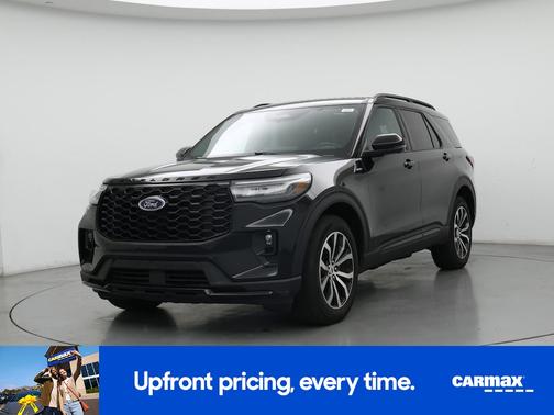 Black 2025 Ford Explorer ST-Line