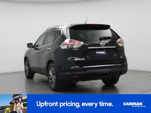 Black 2015 Nissan Rogue SL