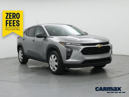Silver 2024 Chevrolet Trax LS