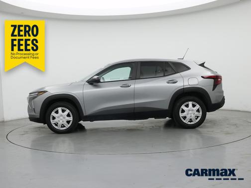 Silver 2024 Chevrolet Trax LS