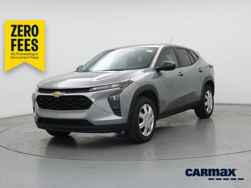 Silver 2024 Chevrolet Trax LS