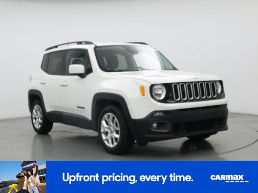 White 2017 Jeep Renegade Latitude