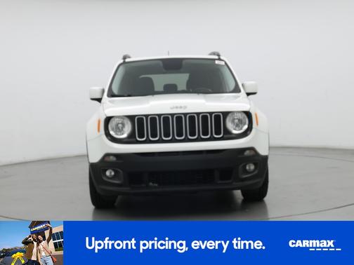 White 2017 Jeep Renegade Latitude