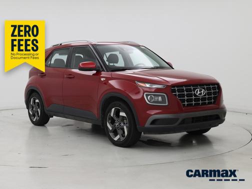 Red 2022 Hyundai VENUE Limited