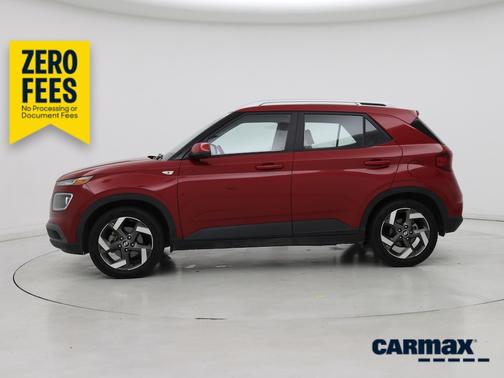 Red 2022 Hyundai VENUE Limited
