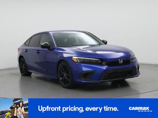 Blue 2022 Honda Civic Sport