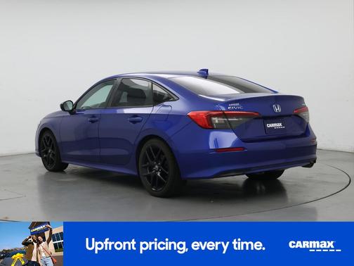 Blue 2022 Honda Civic Sport