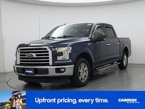 Blue 2017 Ford F-150 XLT