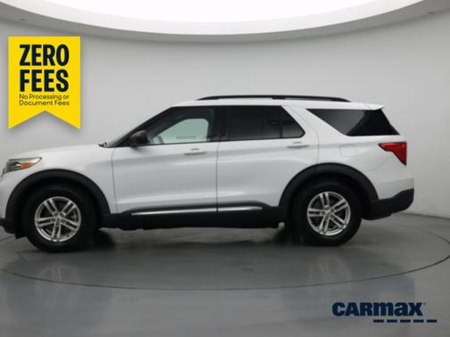 White 2020 Ford Explorer XLT