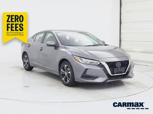 Gray 2021 Nissan Sentra SV