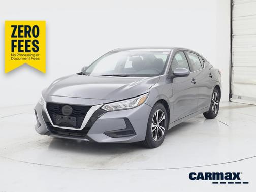 Gray 2021 Nissan Sentra SV