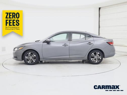 Gray 2021 Nissan Sentra SV