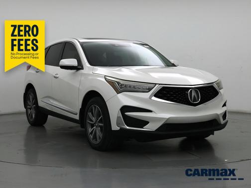 White 2021 Acura RDX Technology