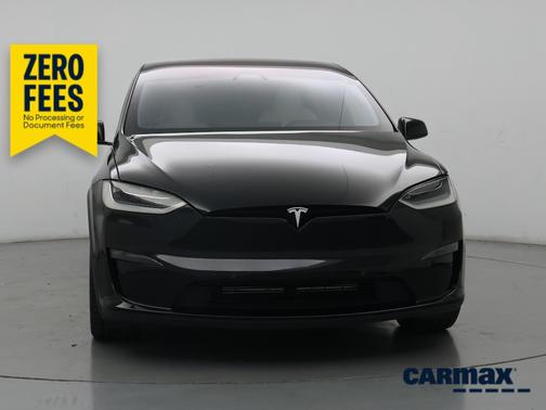 Black 2022 Tesla Model X Plaid