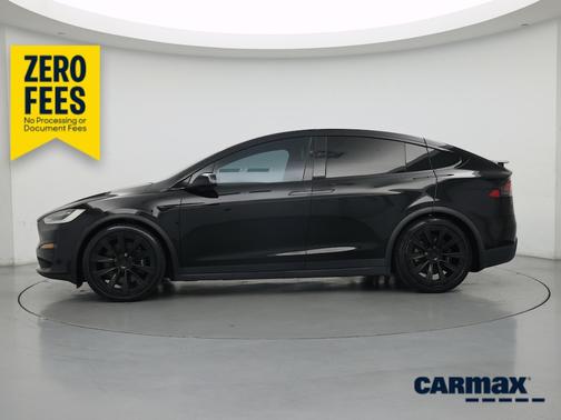 Black 2022 Tesla Model X Plaid