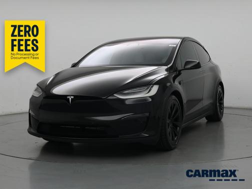 Black 2022 Tesla Model X Plaid