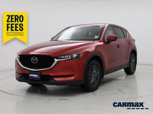 Burgundy 2021 Mazda CX-5 Touring