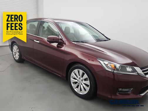 Burgundy 2015 Honda Accord EX-L