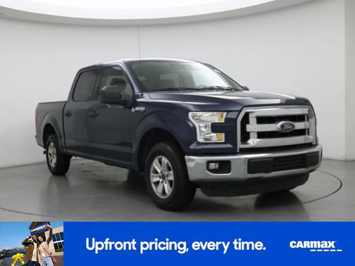 Blue 2016 Ford F-150 XLT