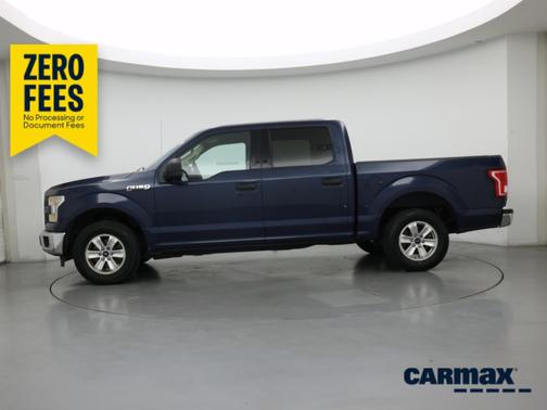 Blue 2016 Ford F-150 XLT