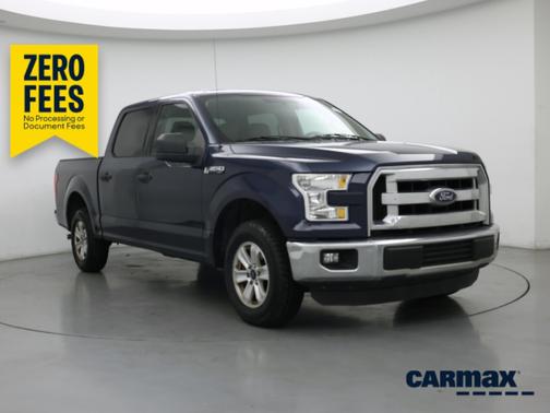 Blue 2016 Ford F-150 XLT