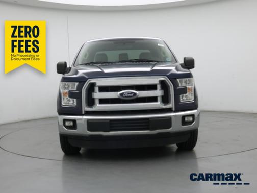 Blue 2016 Ford F-150 XLT