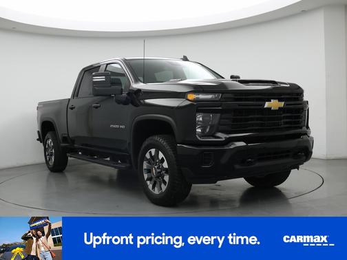 Black 2024 Chevrolet Silverado 2500 Custom