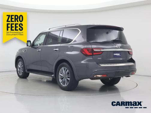 Gray 2024 INFINITI QX80 Luxe