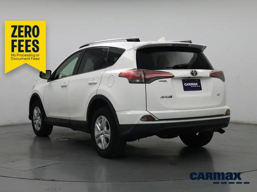 White 2017 Toyota RAV4 LE