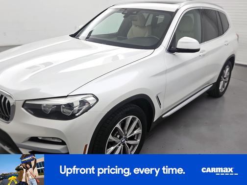 White 2019 BMW X3 sDrive30i