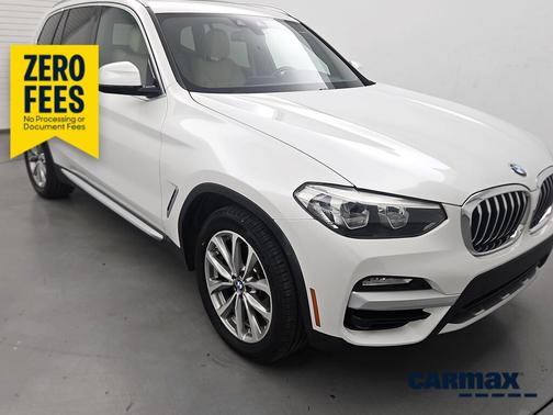White 2019 BMW X3 sDrive30i