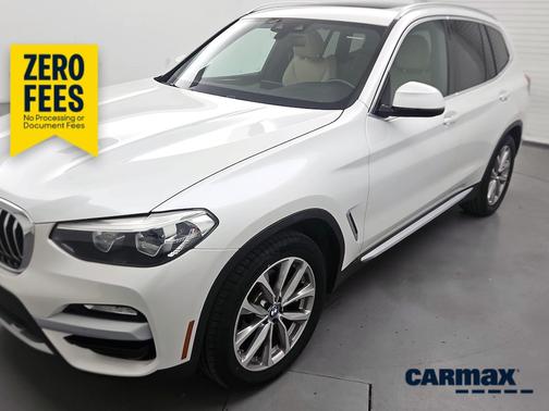 White 2019 BMW X3 sDrive30i