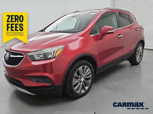 Red 2018 Buick Encore Preferred