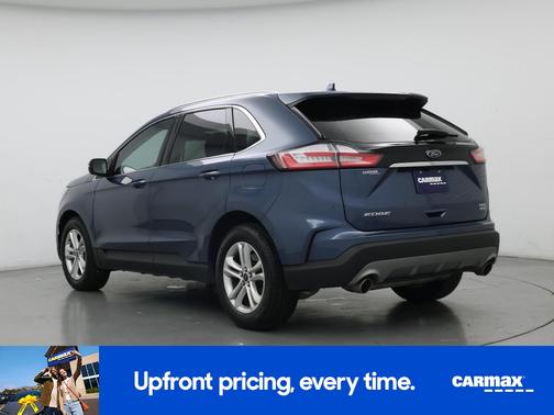 Blue 2019 Ford Edge SEL