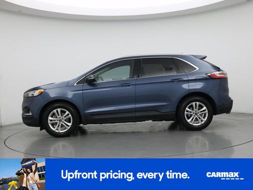 Blue 2019 Ford Edge SEL