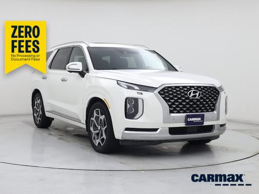 White 2021 Hyundai PALISADE Calligraphy
