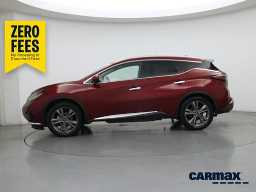 Red 2023 Nissan Murano Platinum
