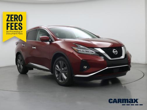 Red 2023 Nissan Murano Platinum