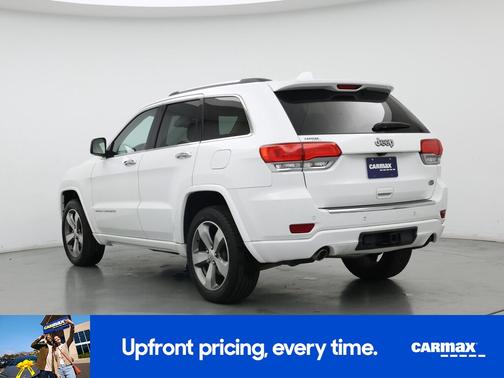 White 2014 Jeep Grand Cherokee Overland
