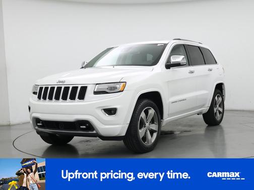 White 2014 Jeep Grand Cherokee Overland