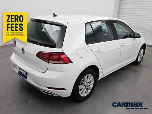 White 2019 Volkswagen Golf S