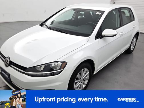 White 2019 Volkswagen Golf S