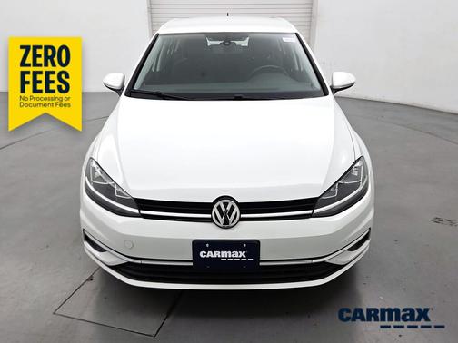 White 2019 Volkswagen Golf S