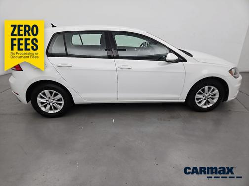 White 2019 Volkswagen Golf S